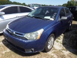 4-06233 (Cars-Sedan 4D)  Seller: Gov-Manatee County Sheriffs 2009 FORD FOCUS