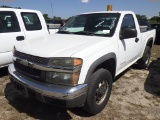 4-06244 (Trucks-Pickup 2D)  Seller: Gov-City of Temple Terrace 2005 CHEV COLORAD