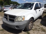 4-06260 (Cars-SUV 4D)  Seller: Florida State D.O.H. 2007 DODG DURANGO