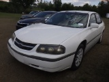 4-10137 (Cars-Sedan 4D)  Seller: Florida State D.J.J. 2001 CHEV IMPALA