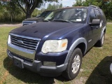 4-10147 (Cars-SUV 4D)  Seller: Gov-Orange County Sheriffs Office 2007 FORD EXPLO