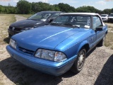 4-07131 (Cars-Convertible)  Seller:Private/Dealer 1992 FORD MUSTANG