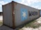 5-04237 (Equip.-Container)  Seller:Private/Dealer MAERSK 40 FOOT STEEL SHIPPING