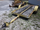 5-03158 (Trailers-Utility flatbed)  Seller:Private/Dealer 1997 CUST 3TON SINGLE
