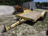 5-03152 (Trailers-Utility flatbed)  Seller:Private/Dealer 1994 BUTL 4.5TON