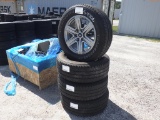5-04206 (Equip.-Automotive)  Seller:Private/Dealer (4) LT285-60-R20 TIRES AND RI