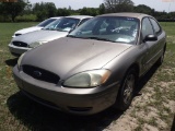 5-10126 (Cars-Sedan 4D)  Seller: Florida State D.J.J. 2005 FORD TAURUS