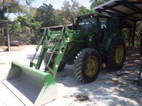 5-19111 (Equip.-Tractor)  Seller: Florida State F.W.C. JOHN DEERE 6420 TRACTOR L