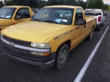 5-23119 (Trucks-Pickup 2D)  Seller: Florida State D.O.T. 2001 CHEV 1500