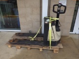 5-23151 (Equip.-Fork lift)  Seller: Florida State D.O.R. CROWN PALLET JACK (NEW