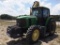 6-01162 (Equip.-Tractor)  Seller: Gov-Manatee County JOHN DEERE 7130 TRACTOR WIT