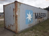 6-04151 (Equip.-Container)  Seller:Private/Dealer MAERSK 40 FOOT STEEL SHIPPING