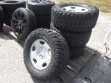 6-04130 (Equip.-Parts & accs.)  Seller:Private/Dealer (4) 33x12.50-R17 TIRES & 6