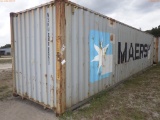 6-04165 (Equip.-Container)  Seller:Private/Dealer MAERSK 40 FOOT STEEL SHIPPING