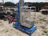 6-02198 (Equip.-Man lift)  Seller:Private/Dealer GENIE 1WP-208 ELECTRIC MAN LIFT