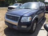 6-06157 (Cars-SUV 4D)  Seller: Gov-Pinellas County Sheriffs Ofc 2007 FORD EXPLOR