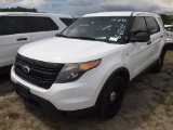 6-06241 (Cars-SUV 4D)  Seller: Gov-Orange County Sheriffs Office 2013 FORD EXPLO