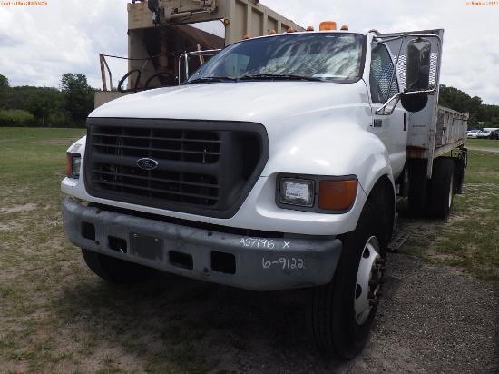 6-09122 (Trucks-Dump)  Seller: Gov-City of St.Petersburg 2000 FORD F750