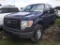 7-06245 (Trucks-Pickup 2D)  Seller: Florida State F.W.C. 2012 FORD F150XL