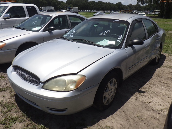 7-05116 (Cars-Sedan 4D)  Seller: Florida State M.S. 2006 FORD TAURUS