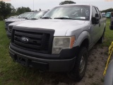 7-10124 (Trucks-Pickup 2D)  Seller: Florida State F.W.C. 2012 FORD F150XL