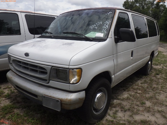 7-08210 (Cars-Van 3D)  Seller: Florida State D.J.J. 2001 FORD E350