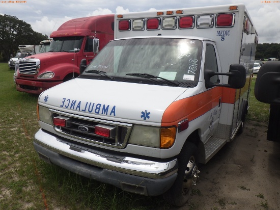 7-08118 (Trucks-Ambulance)  Seller:Private/Dealer 2003 FORD E350