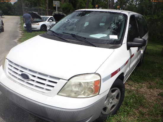 7-15123 (Trucks-Van Cargo)  Seller: Florida State D.O.T. 2007 FORD FREESTAR