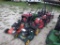 8-02560 (Equip.-Misc.)  Seller:Private/Dealer (7) PUSH LAWN MOWERS & GENERATOR &