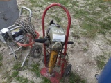 8-02124 (Equip.-Compaction)  Seller:Private/Dealer WACKER JACK HAMMER WITH HAND