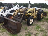 8-01184 (Equip.-Tractor)  Seller:Private/Dealer FORD TRACTOR LOADER WITH BOX BLA