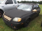 8-10214 (Cars-Sedan 4D)  Seller: Gov-Port Richey Police Department 2003 HYUN ACC