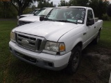 8-10112 (Trucks-Pickup 2D)  Seller: Florida State A.C.S. 2007 FORD RANGER