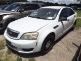 8-05121 (Cars-Sedan 4D)  Seller: Gov-City of Bradenton 2012 CHEV CAPRICE