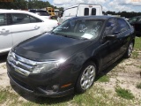 8-06253 (Cars-Sedan 4D)  Seller: Gov-Charlotte County Sheriffs 2010 FORD FUSION