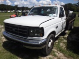 8-08216 (Trucks-Flatbed)  Seller: Florida State L.E.T.F. 1995 FORD F350