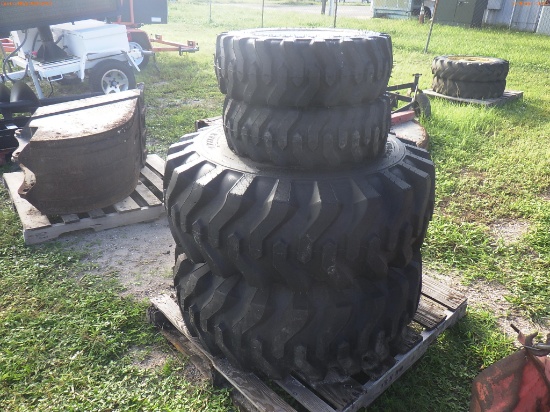 10-01116 (Equip.-Parts & accs.)  Seller:Private/Dealer (2) 25X8.5-14 TIRES WITH