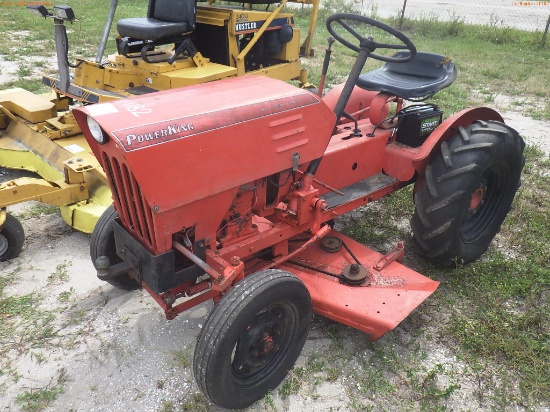 10-01182 (Equip.-Mower)  Seller:Private/Dealer POWER KING COMPACT TRACTOR WITH 4