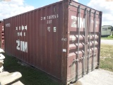 10-04123 (Equip.-Container)  Seller:Private/Dealer 20 FOOT METAL SHIPPING CONTAI