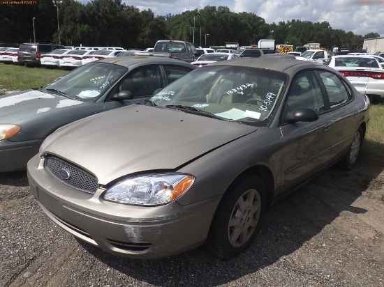 10-05149 (Cars-Sedan 4D)  Seller: Florida State C&F-D.C.F. 2007 FORD TAURUS