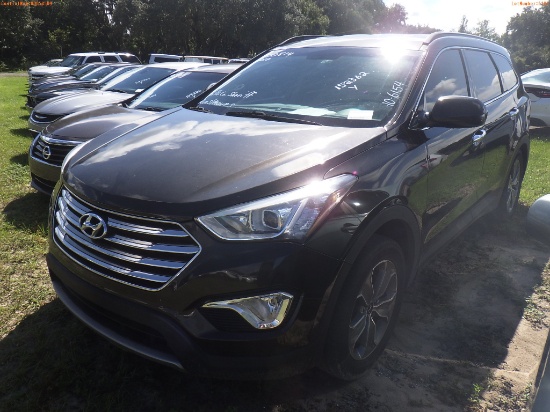 10-06154 (Cars-SUV 4D)  Seller: Gov-Hillsborough County Sheriffs 2016 HYUN SANTA
