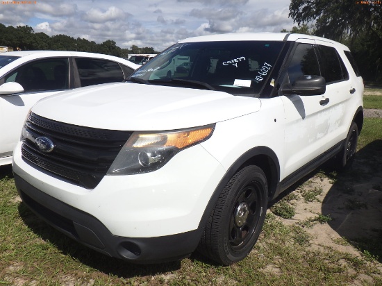 10-06227 (Cars-SUV 4D)  Seller: Gov-Orange County Sheriffs Office 2013 FORD EXPL