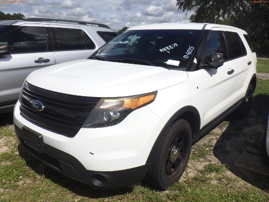 10-06225 (Cars-SUV 4D)  Seller: Gov-Orange County Sheriffs Office 2013 FORD EXPL