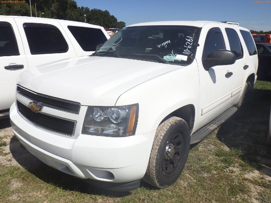 10-06261 (Cars-SUV 4D)  Seller: Gov-Sarasota County Sheriffs Dept 2014 CHEV TAHO