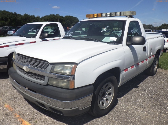 10-05131 (Trucks-Pickup 2D)  Seller: Florida State D.O.T. 2005 CHEV SILVERADO