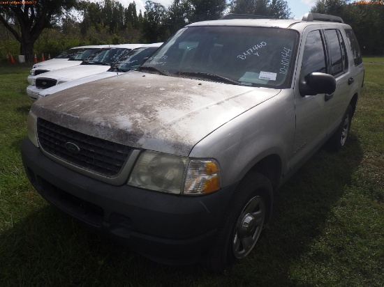 10-10144 (Cars-SUV 4D)  Seller: Florida State F.D.L.E. 2005 FORD EXPLORER