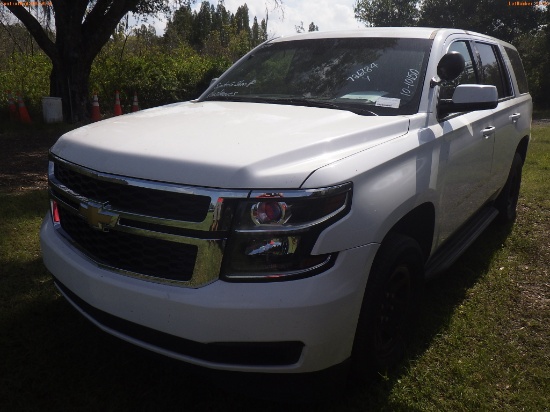 10-10150 (Cars-SUV 4D)  Seller: Gov-Sumter County Sheriffs Office 2015 CHEV TAHO