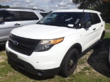 10-06225 (Cars-SUV 4D)  Seller: Gov-Orange County Sheriffs Office 2013 FORD EXPL