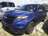 10-06233 (Cars-SUV 4D)  Seller: Gov-Orange County Sheriffs Office 2013 FORD EXPL