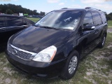 10-06248 (Cars-Van 4D)  Seller: Gov-Hillsborough County Sheriffs 2011 KIA SEDONA